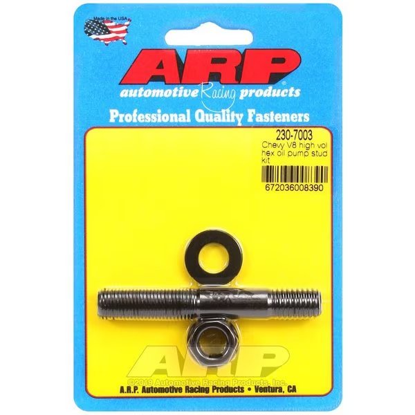 CHEVY V8 HIGH VOLUME HEX OIL PUMP STUD KIT, Arp, Mfr#: 230-7003