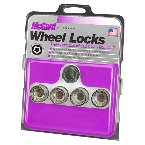 WHEEL LOCK SET 14X1.5 NUT CONE - UHC, Mcgard, Mfr#: 24019