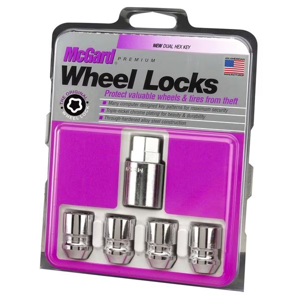WHEEL LOCK SET 12X1.5 NUT CONE, Mcgard, Mfr#: 24157