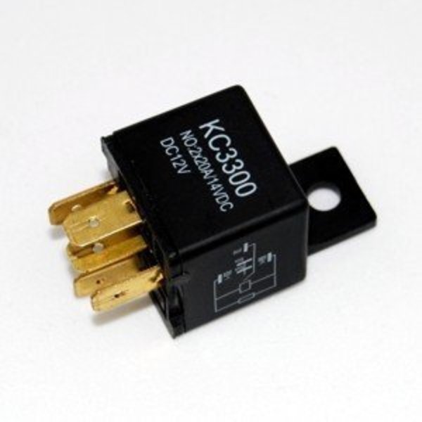 RELAY, 12V-40 AMP (EA), Kc Hilites, Mfr#: 3300