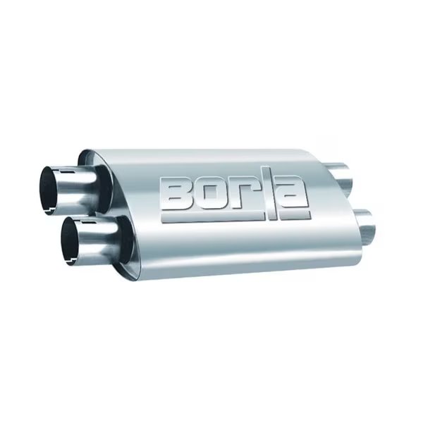 2.5IN, 19x4x9.5 DUAL/DUAL MUFFLER, Borla, Mfr#: 400286