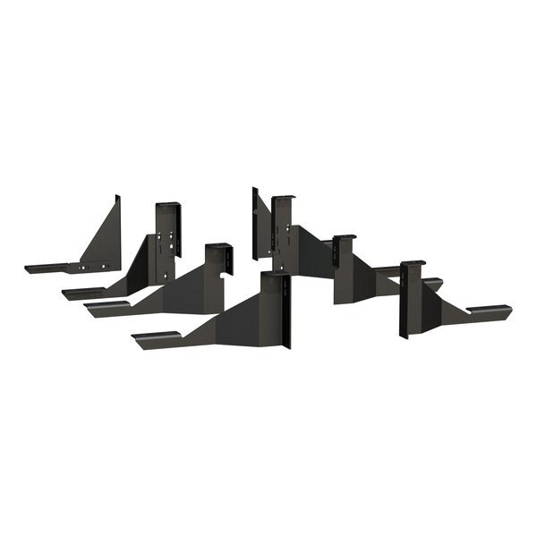 13-C RAM REGULAR CAB 3500 (8 FT. BOX) W2W REGAL 7 OVAL STEP BRACKETS, Luverne, Mfr#: 401339