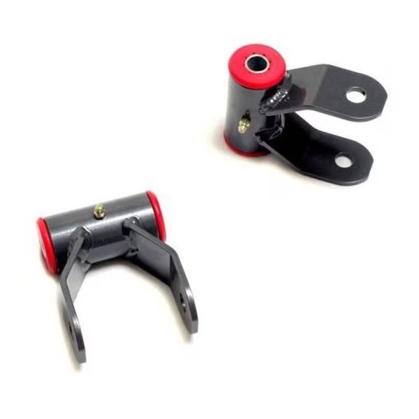 REAR LOWERING SHACKLES, Maxtrac Suspension, Mfr#: 412120
