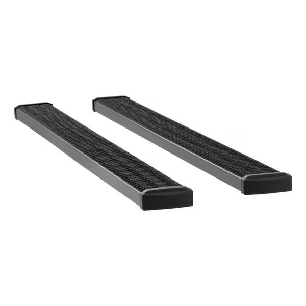 GRIP STEP 7IN RUNNING BOARDS BLACK TEXTURED POWDER COAT, Luverne Truck Equipment, Mfr#: 415088-401443