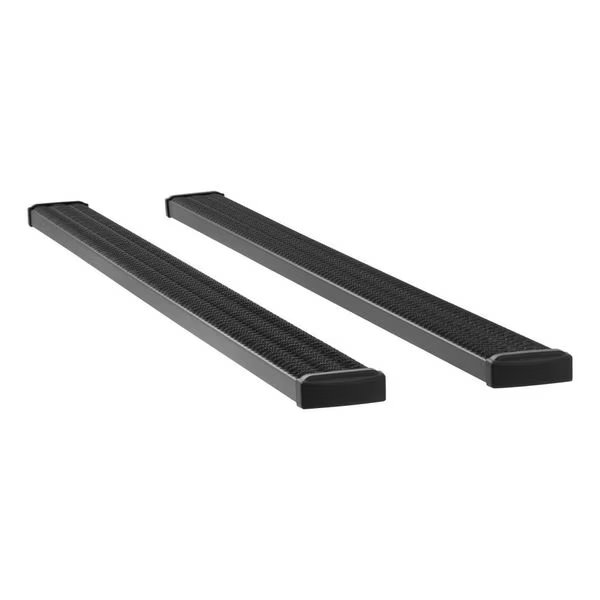 GRIP STEP 7IN RUNNING BOARDS BLACK TEXTURED POWDER COAT, Luverne Truck Equipment, Mfr#: 415114-401338