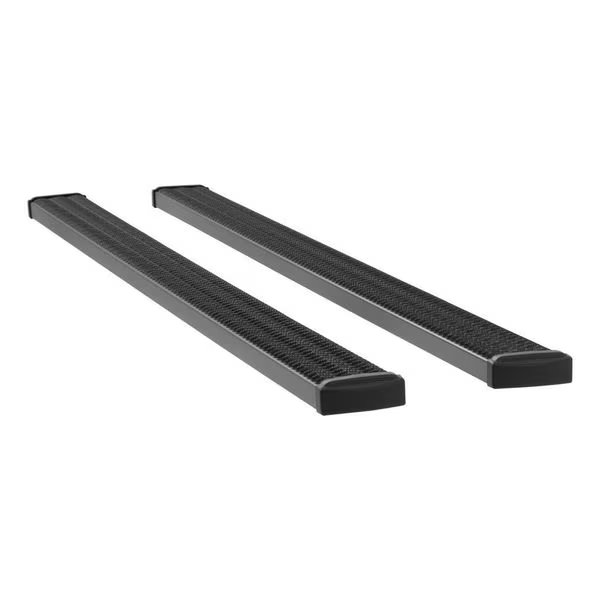 GRIP STEP 7IN RUNNING BOARDS BLACK TEXTURED POWDER COAT, Luverne Truck Equipment, Mfr#: 415125-401438