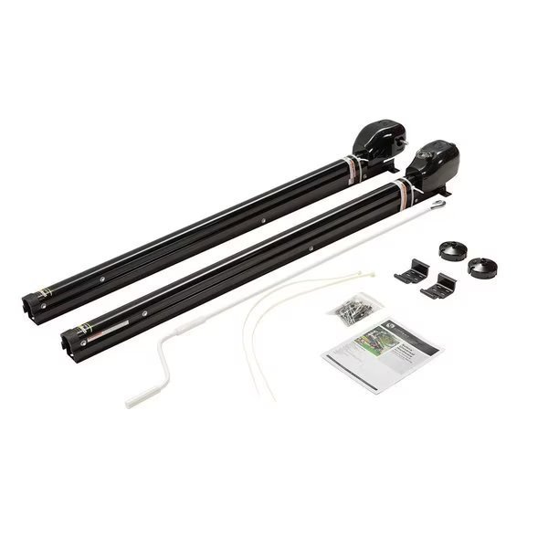 UNIVERSAL AWNING HARDWARE - SOLERA HYBRID 69 INCH - INFINITE - AM KIT - BLACK, Lippert, Mfr#: 434727