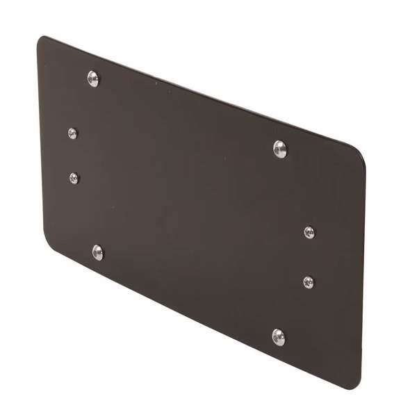 LICENSE PLATE BRACKET - FOR 4 WAY ROLLER FAIRLEADS, Smittybilt, Mfr#: 4432