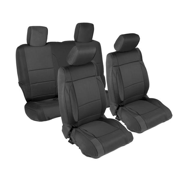 JEEP 13-18 WRANGLER JK - 2 DOOR NEOPRENE SEAT COVER SET FRONT/REAR - B, Smittybilt, Mfr#: 471501