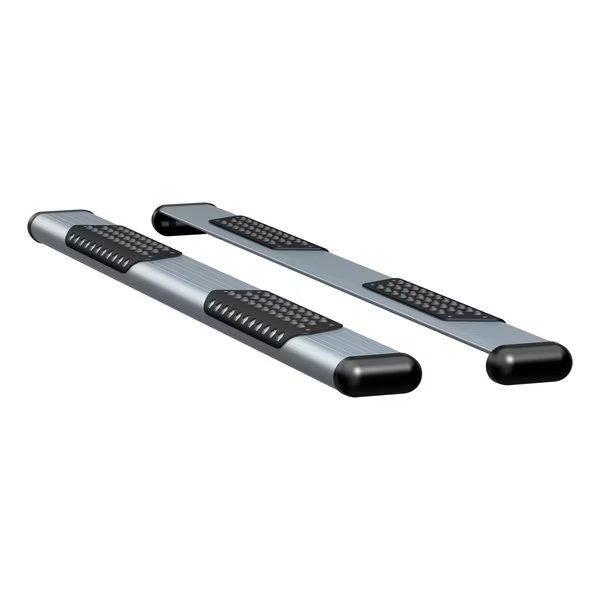 O-MEGA/O-MEGA II RUNNING BOARDS SILVER POWDER COAT(BRKTS SOLD SEP), Luverne, Mfr#: 583078