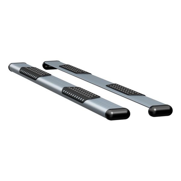 O-MEGA II 6IN OVAL STEPS SILVER POWDER COAT, Luverne Truck Equipment, Mfr#: 583088-571032