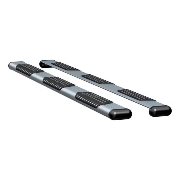 O-MEGA II 6IN OVAL STEPS SILVER POWDER COAT, Luverne Truck Equipment, Mfr#: 583098-571632