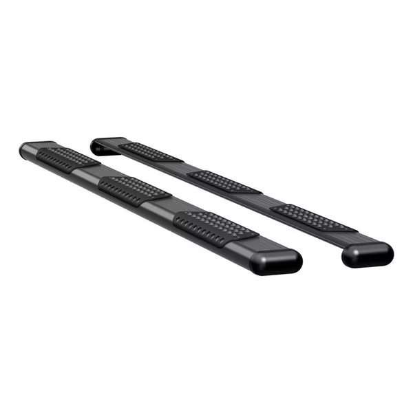 O-MEGA II 6IN OVAL STEPS BLACK TEXTURED POWDER COAT, Luverne Truck Equipment, Mfr#: 584098-571725