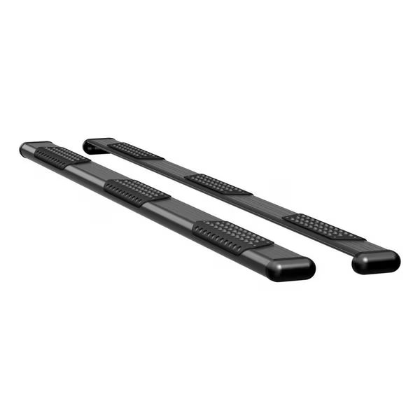 O-MEGA II 6IN OVAL STEPS BLACK TEXTURED POWDER COAT, Luverne Truck Equipment, Mfr#: 584114-570237
