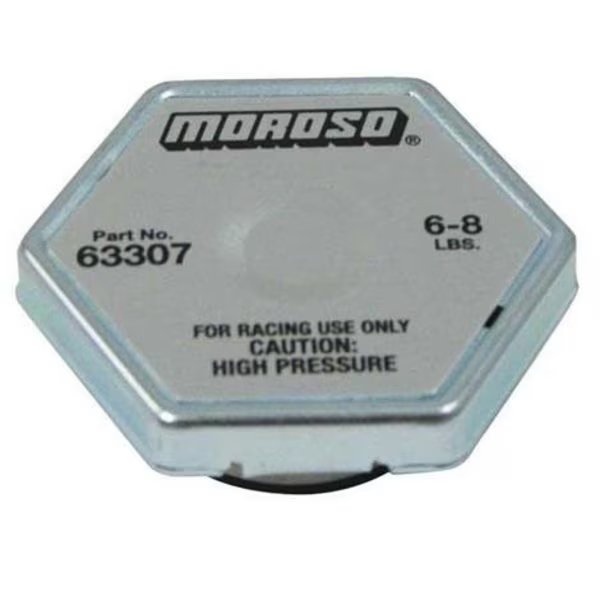 RADIATOR CAP, 6-8 LB, Moroso, Mfr#: 63307