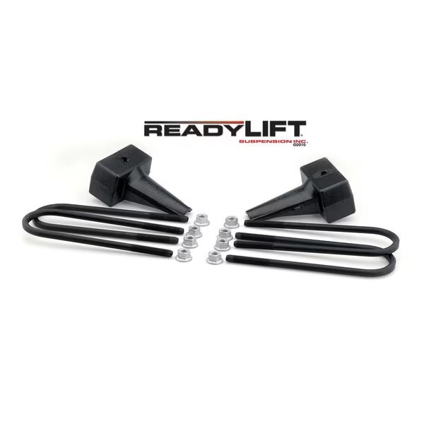 4IN TAPRED REAR BLOCK KIT 1 DRIVE SHAFT 99-10 F250/F350/F450, Readylift, Mfr#: 66-2094