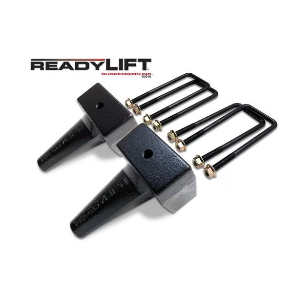 5IN TAPERED REAR BLOCK KIT 1 DRIVE SHAFT 99-10 F250/F350/F450, Readylift Suspension, Mfr#: 66-2195