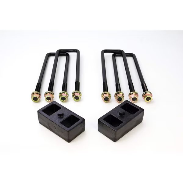 2IN REAR BLOCK KIT USE W/FACTORY TOP OVERLOADS 11-19 CHEVY/GMC 2500/35, Readylift, Mfr#: 66-3122