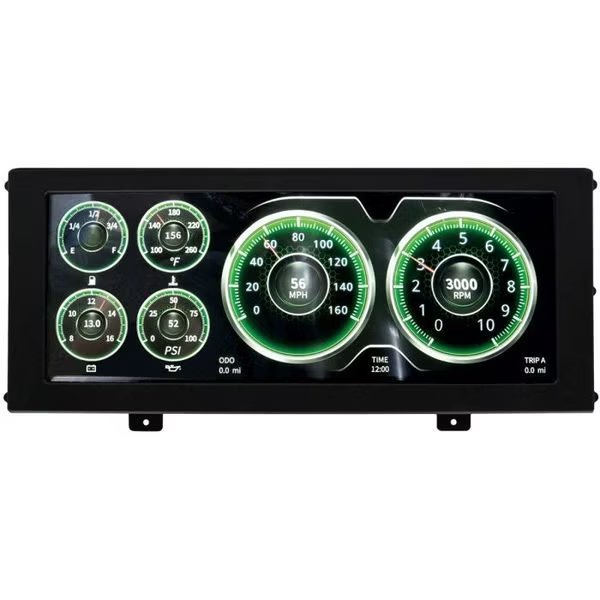 DIGITAL INSTRUMENT DISPLAY/COLOR LCD/PANEL MOUNT/UNIVERSAL, Auto Meter, Mfr#: 7000