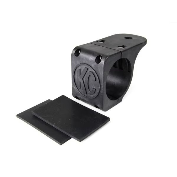 LIGHT BRACKET ADAPTER TUBE CLAMP 2.25IN TO 2.5IN ROUND BAR(EACH), Kc Hilites, Mfr#: 7308