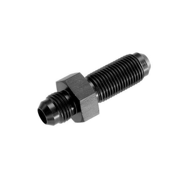 -10 STRAIGHT MALE AN/JIC BULKHEAD - BLACK, Red Horse Performance, Mfr#: 832-10-2