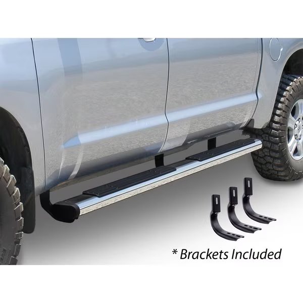 07-17 SILVERADO/SIERRA/15-17 SILVERADO 2500HD/3500HD OE XTREME SIDESTEPS POLISHED, Go Rhino, Mfr#: 686404687PS
