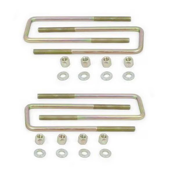 AXLE U-BOLT FOR USE W/2 IN LIFT BLOCKS SET OF 4 U-BOLTS W/THICK NUTS AND WASHERS, Maxtrac Suspension, Mfr#: 910102