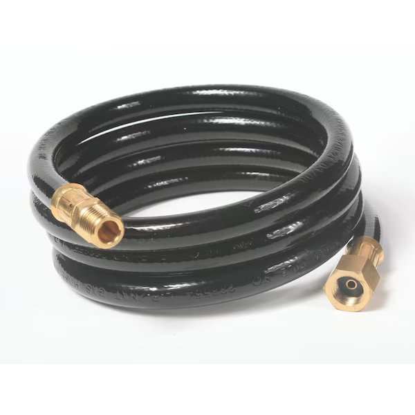 LP APP EXT HOSE-5FT, 1/4IN MALE PIPE X 1/4IN FEMALE PIPE, CLAM, Camco, Mfr#: 59883