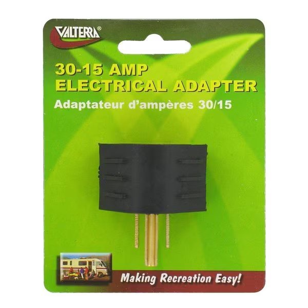 15AM-30AF ADAPTER PLUG, CARDED, Valterra, Mfr#: A10-0014VP