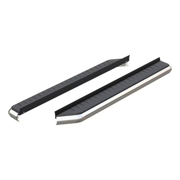 AEROTREAD, SILVER, 76IN, RUNNING BOARDS(BRACKETS SOLD SEP), Aries, Mfr#: 2051876