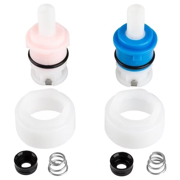 CARTRIDGE REPLACEMENT KIT FOR PLASTIC PLATED LEVER HANDLES, Dura Faucet, Mfr#: DF-RK200