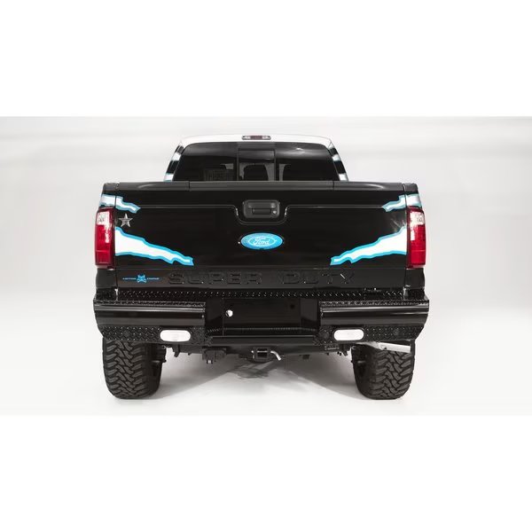 99-16 FORD SUPER DUTY REAR RANCH BUMPER (F250 - F350), Fab Fours, Mfr#: FS08-T1350-1