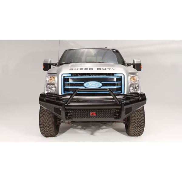 17-C F250/F350 FRONT RANCH BUMPER W/ FULL GUARD (F250-F550) W/ TOW HOO, Fab Fours, Mfr#: FS17-S4160-1
