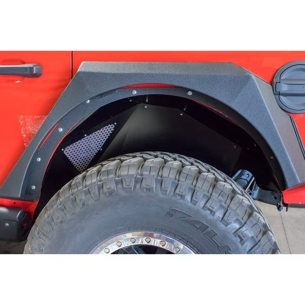 JEEP JL INNER FENDERS (REAR BLACK) 18-PRESENT WRANGLER JL, Dv8 Offroad, Mfr#: INFEND-03RB