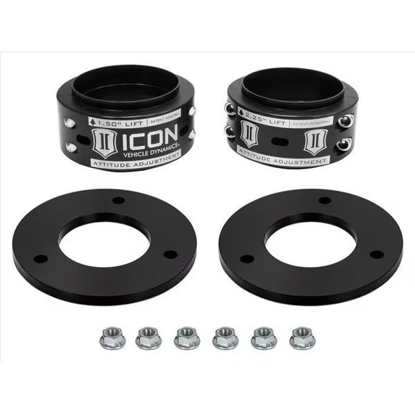 19-UP RAPTOR .5-2.25 AAC LEVELING KIT PAT PEND, Icon Vehicle Dynamics, Mfr#: IVD6130B