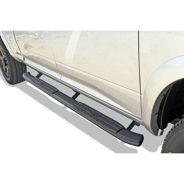 09-18 RAM 1500/2500/3500 CREW CAB 4IN OVAL BLACKOUT SERIES SIDEBARS BL, Steelcraft Automotive, Mfr#: 45-23300