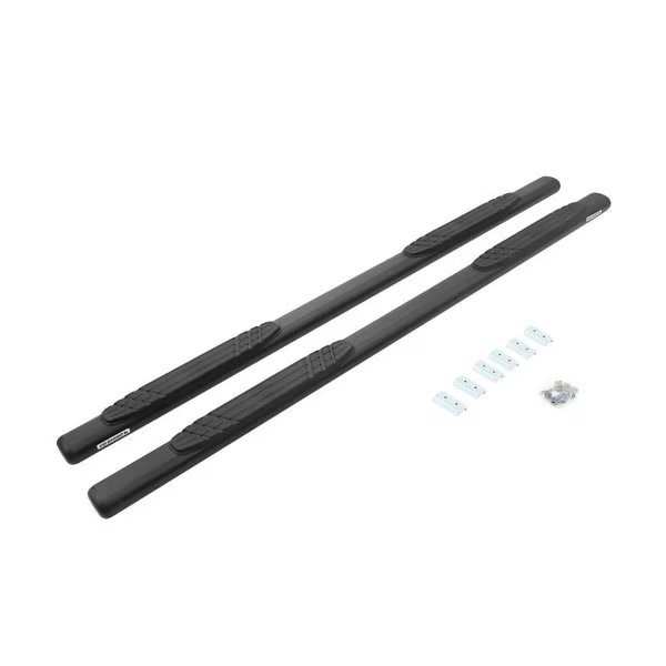 UNIVERSAL 4IN - 87IN LONG - BLACK SIDE BARS OE XTREME SIDESTEPS TEXTUR, Go Rhino, Mfr#: 640087T