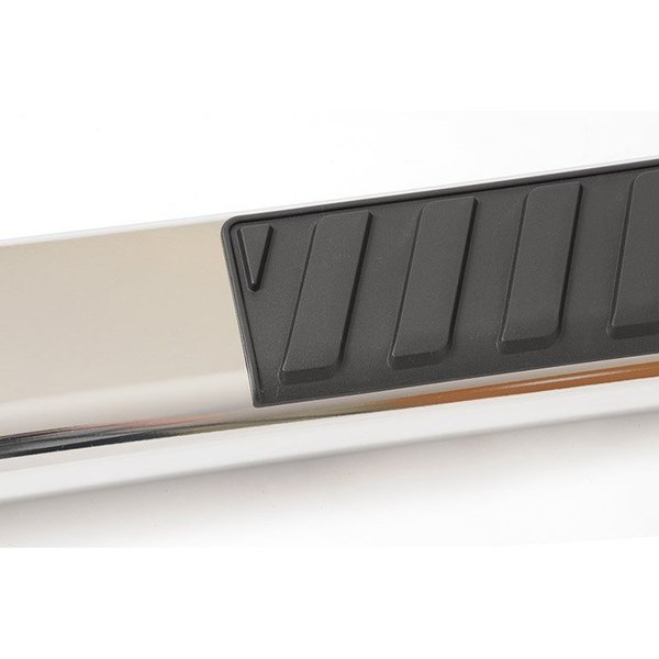 GM/DODGE/FORD/TOYOTA CREW CAB TUBES - 6IN OVAL - STAINLESS STEEL(brackets sold separately), Dee Zee, Mfr#: DZ16123