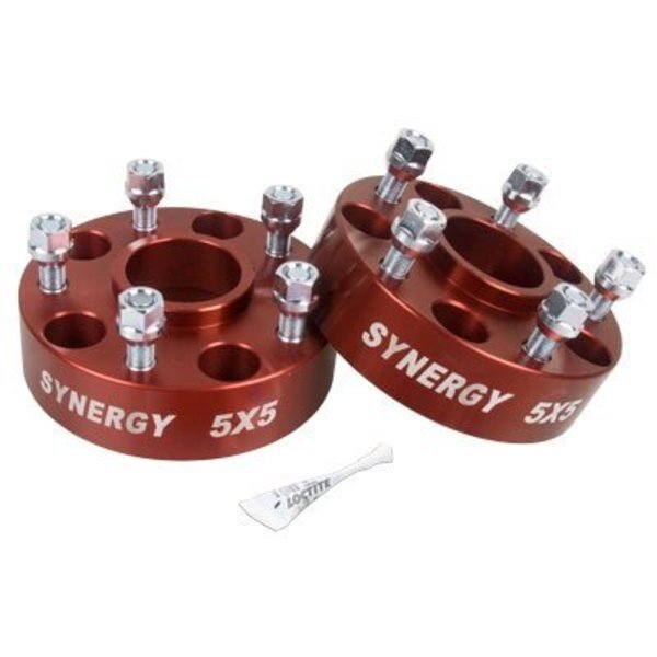 HUB CENTRIC WHEEL SPACERS - 6X5.5 - 1.50IN WIDTH, M12 X 1.50 STUD SIZE, Synergy, Mfr#: 4112-6-55-H