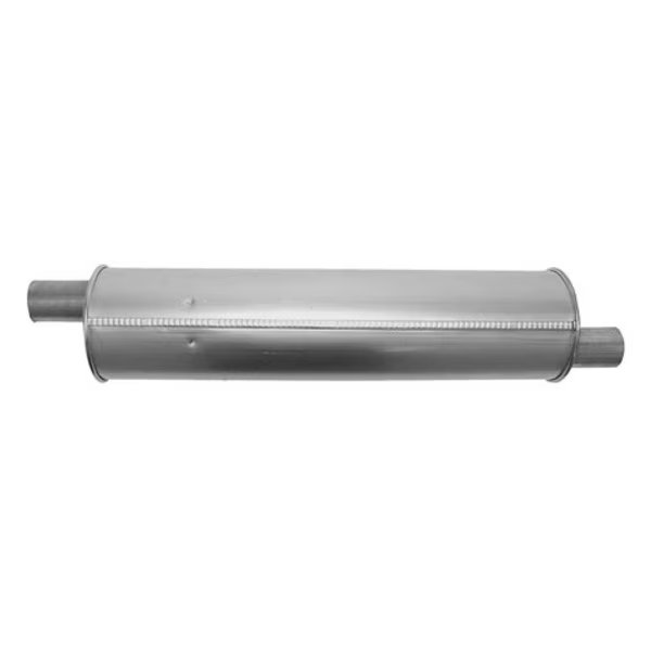 6IN ROUND CROSS SECTION 25IN BODY 33IN OAL 120L ENFORCER II MUFFLER, Ap Exhaust, Mfr#: 3767