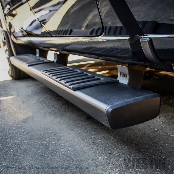 19-C SILVERADO/SIERRA 1500 DBL CAB BLACK R7 NERF BARS, Westin Automotive, Mfr#: 28-71265