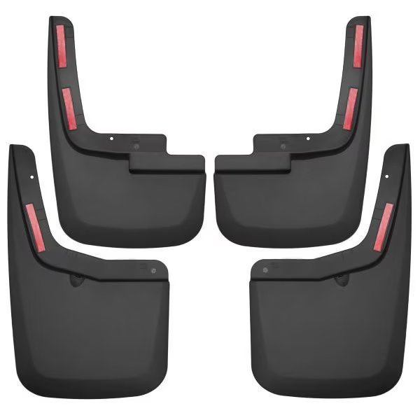 15-C F150 W/FLARES FRONT AND REAR CUSTOM MUD GUARD COMBO SETS, Husky Liner, Mfr#: 58456