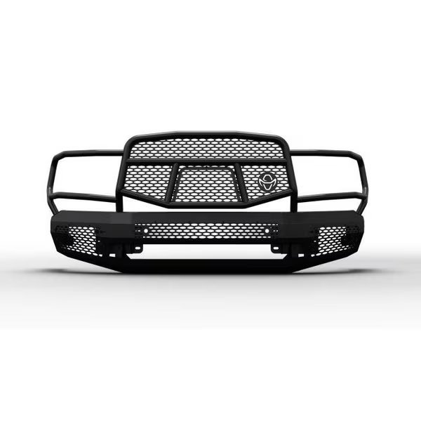 10-18 RAM 2500 3500 MIDNIGHT FRONT BUMPER WITH GRILLE GUARD, Ranch Hand, Mfr#: MFD101BM1