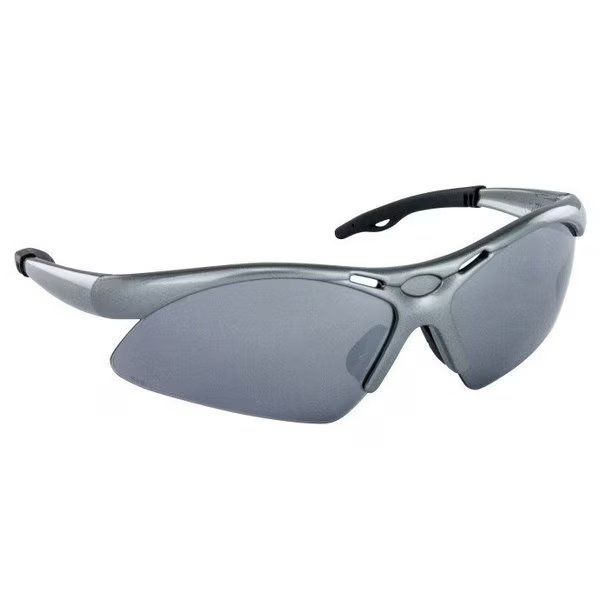 SAFETY GLASS DB SLVR FR W/SMOKE MIRROR L, Sas Safety, Mfr#: SA540-0103