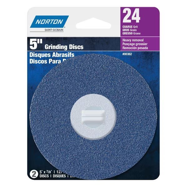 7X7/8 60G 25/PKG, Norton Co, Mfr#: NR38591