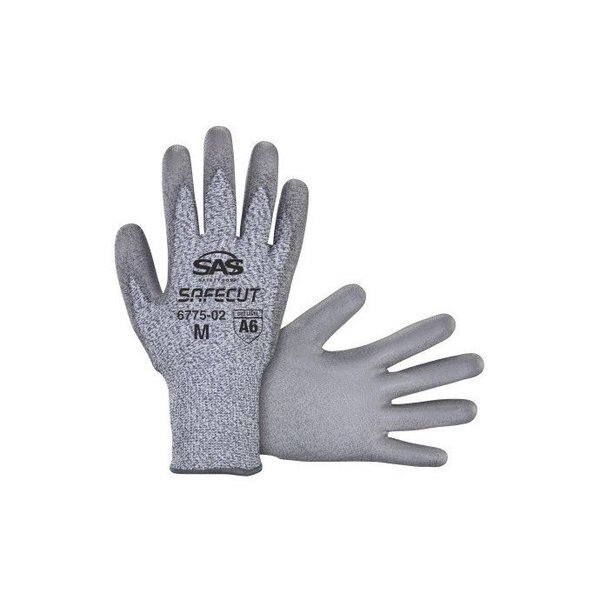 GLOVE SAFECUT HPPE KNIT XL, Sas Safety, Mfr#: SA6775-04