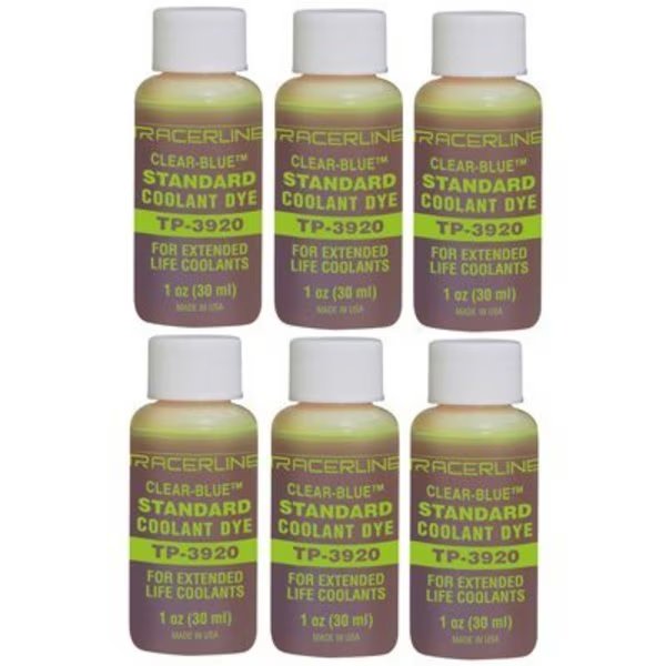 (6) 1oz BTLS CLR BLUE COOLANT DYE, Tracer Products, Mfr#: DLTP39200601