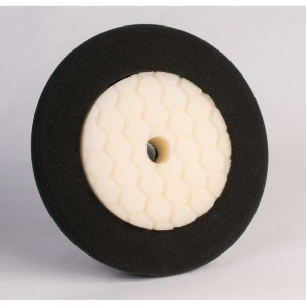 8"WHITE & BLACK BUFFING PAD, Rbl Products, Mfr#: RB5-8WB