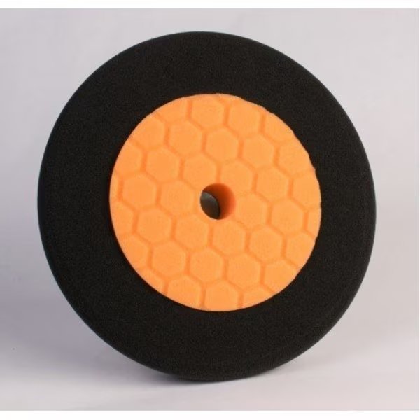 8" ORANGE & BLACK BUFFING PAD, Rbl Products, Mfr#: RB5-8OB