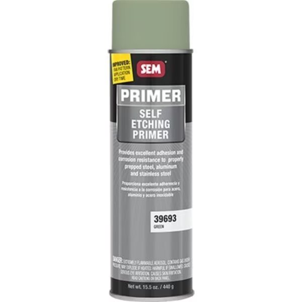 SELF-ETCHING PRIMER GREEN AEROSOL, Sem Products, Mfr#: SE39693